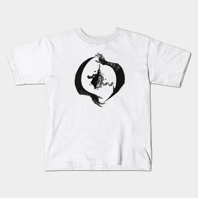 Good and Evil Kids T-Shirt by TANGSTUDIO